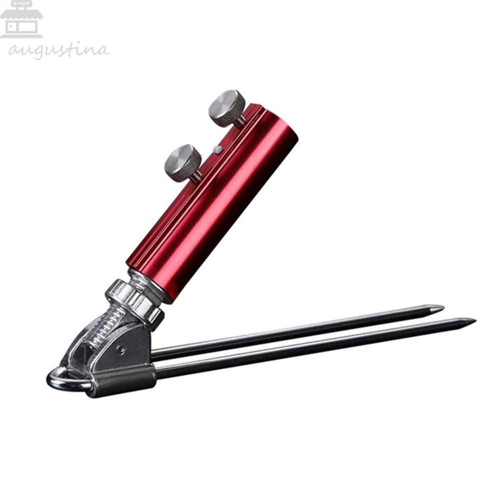Agustinina Fishing Rod Holder Peralatan Pancing Aksesoris Memancing Untuk Danau Laut Ground Spike Hands-Free Adjustable Penyangga Tiang Ikan Berdiri