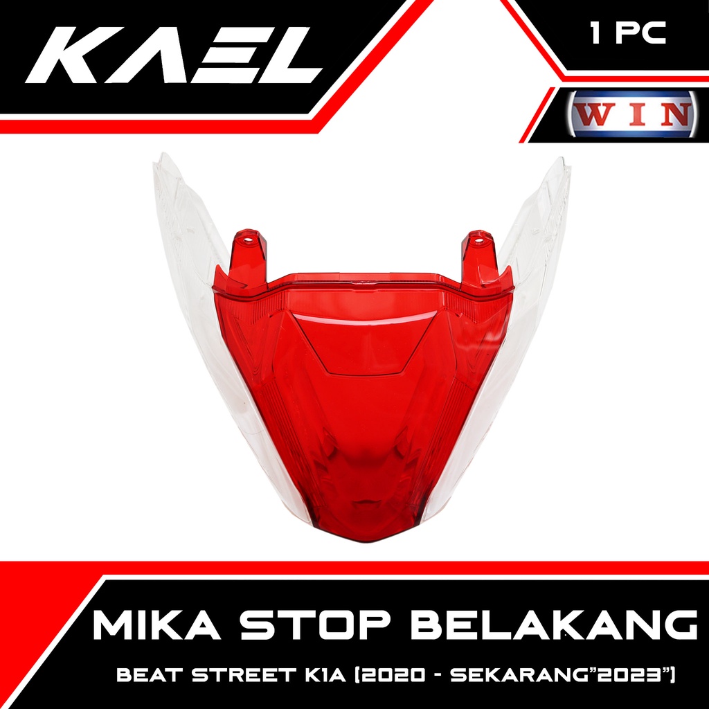 WIN Mika Stop Sein Belakang Beat New LED K1A 2020 Kaca Lampu-Lensa Reflektor Rem-Lampu Sen