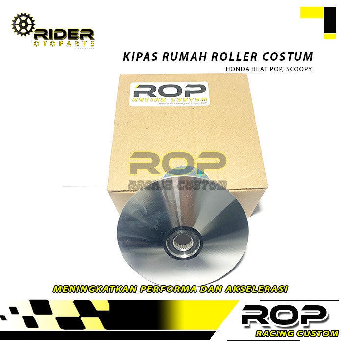 Upgrade CVT Racing Kipas  Pully Beat Pop Beat Street Scoopi Fi K44 Bubut Derajat