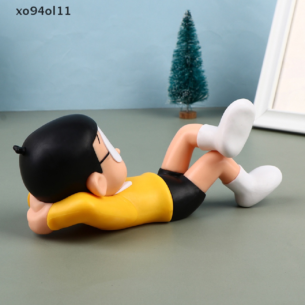 Xo 17 cm Doraemon Nobi Nobita Action Figure Anime Nobita PVC Model Mainan Dekorasi Kue OL