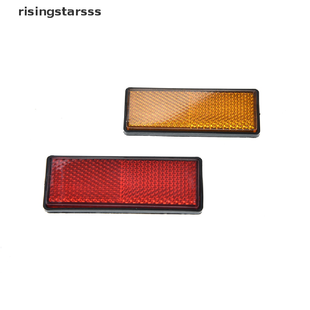 Rsid Span-new Plastik Sepeda bicycle tail safety warning lamp cycling bike Cahaya Reflektor Belakang Reflektor Sepeda Lampu Belakang Sepeda Lampu Dengan Sekrup Safety Light Cycling Sepeda Ekor Li