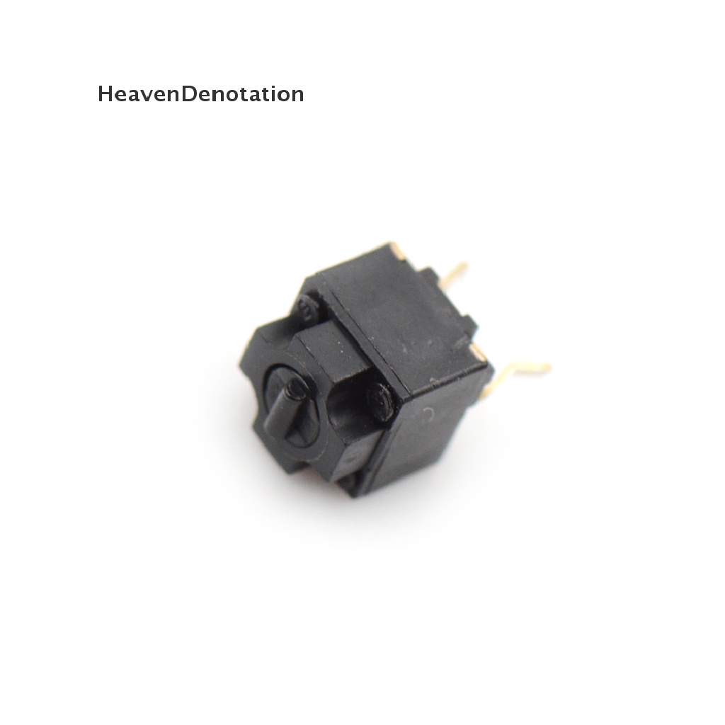[HeavenDenotation] 10pcs Original Mouse Square Micro Switch EVQP0E07K Microsoft Bintik Hitam HDV