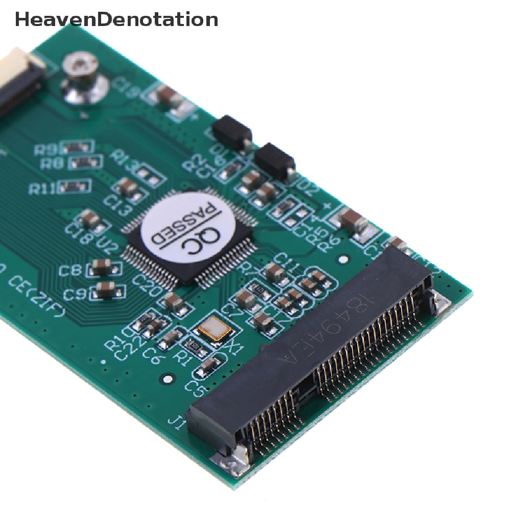 [HeavenDenotation] 1.8 &quot;Mini mSATA PCI-E SSD Ke 40Pin ZIF Card CE Kabel Adapter Converter HDV