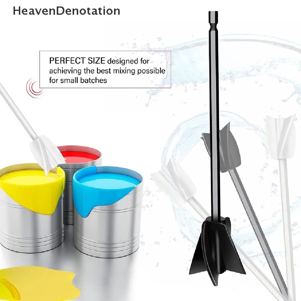 [HeavenDenotation] 1pcsepoxy Mixing Stick Batang Pengaduk Cat Dempul Semen Mixer Lampiran HDV