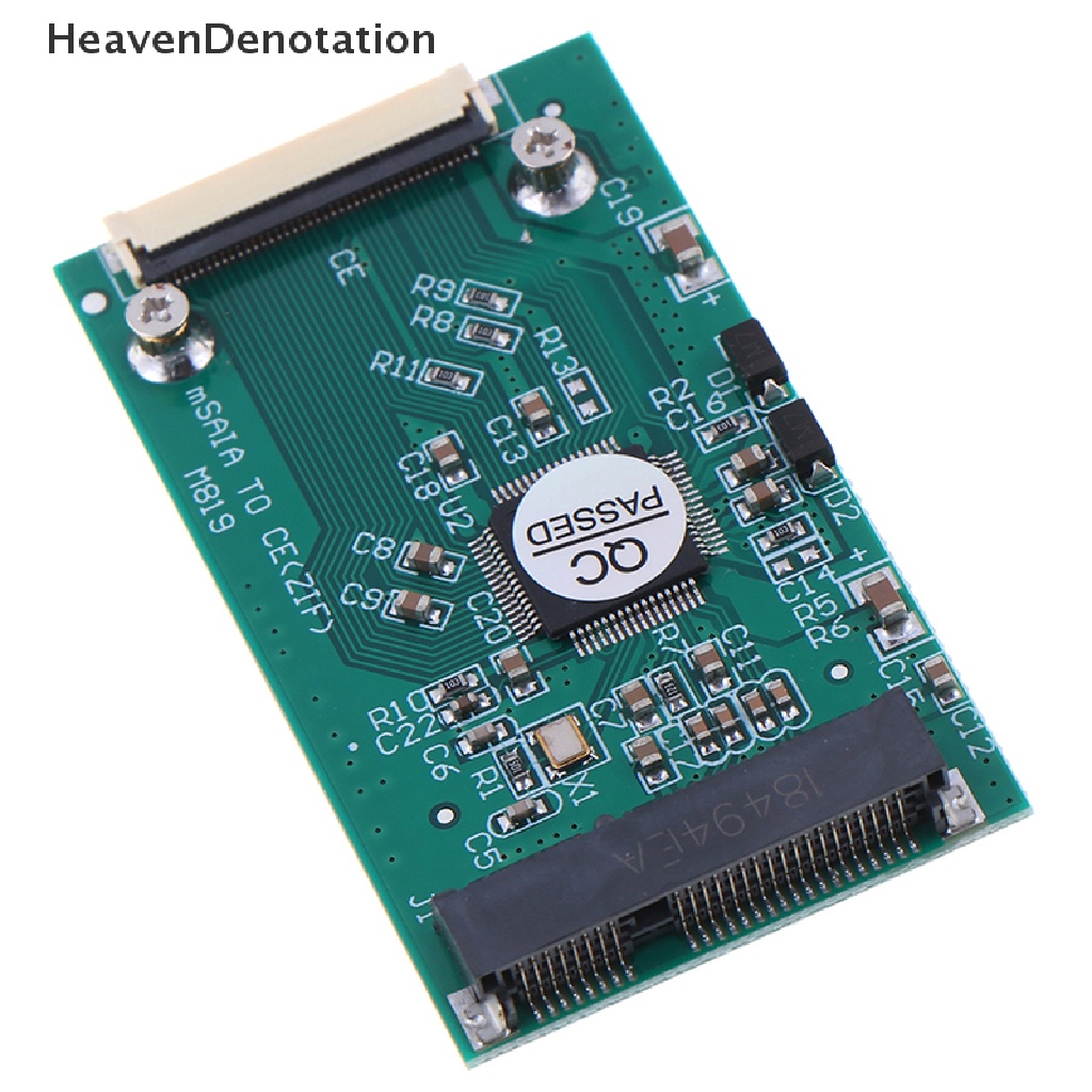 [HeavenDenotation] 1.8 &quot;Mini mSATA PCI-E SSD Ke 40Pin ZIF Card CE Kabel Adapter Converter HDV