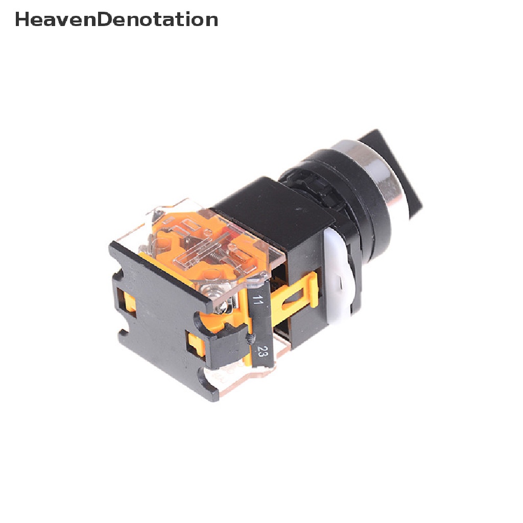 [HeavenDenotation] 2posisi NO NC Terawat Selector Switch Saklar Putar LA38-11X2 HDV