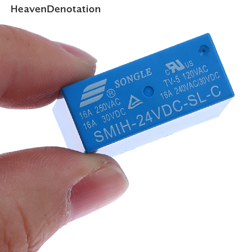 [HeavenDenotation] 1pcs SMIH-05VDC-SL-C SMIH-05VDC-SL-A SMIH-24VDC-SL-A Relay 16A 6pin 8pin HDV