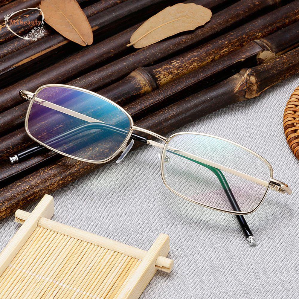 Mxbeauty Presbyopia Kacamata Travel Pria Wanita Vision Care Anti-Fatigue Anti Radiasi Hyperopia Eyewear
