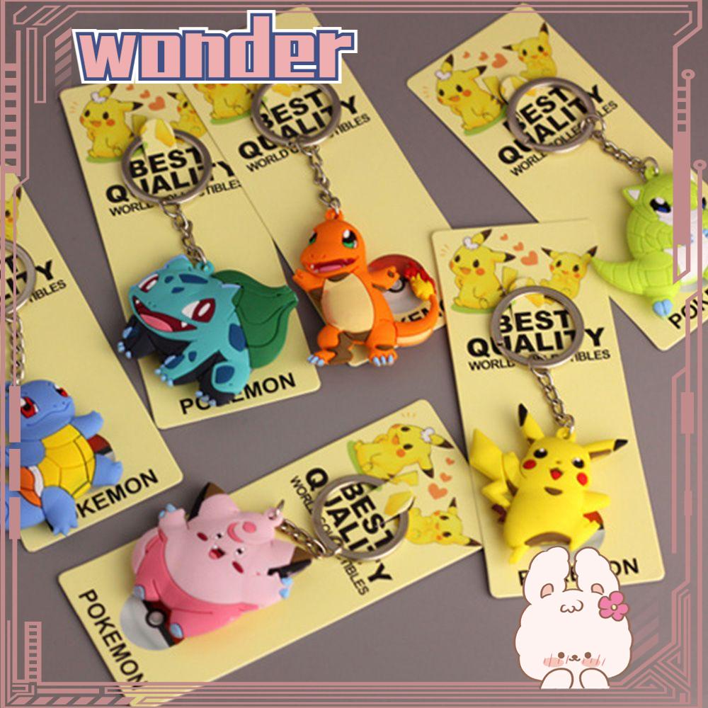 Wonder Gantungan Kunci 3D Go KeyHolder Pocket