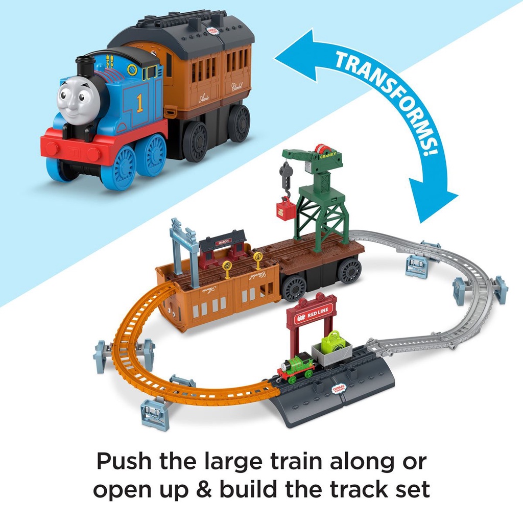 Thomas &amp; Friends 2-in-1 Transforming Thomas Playset