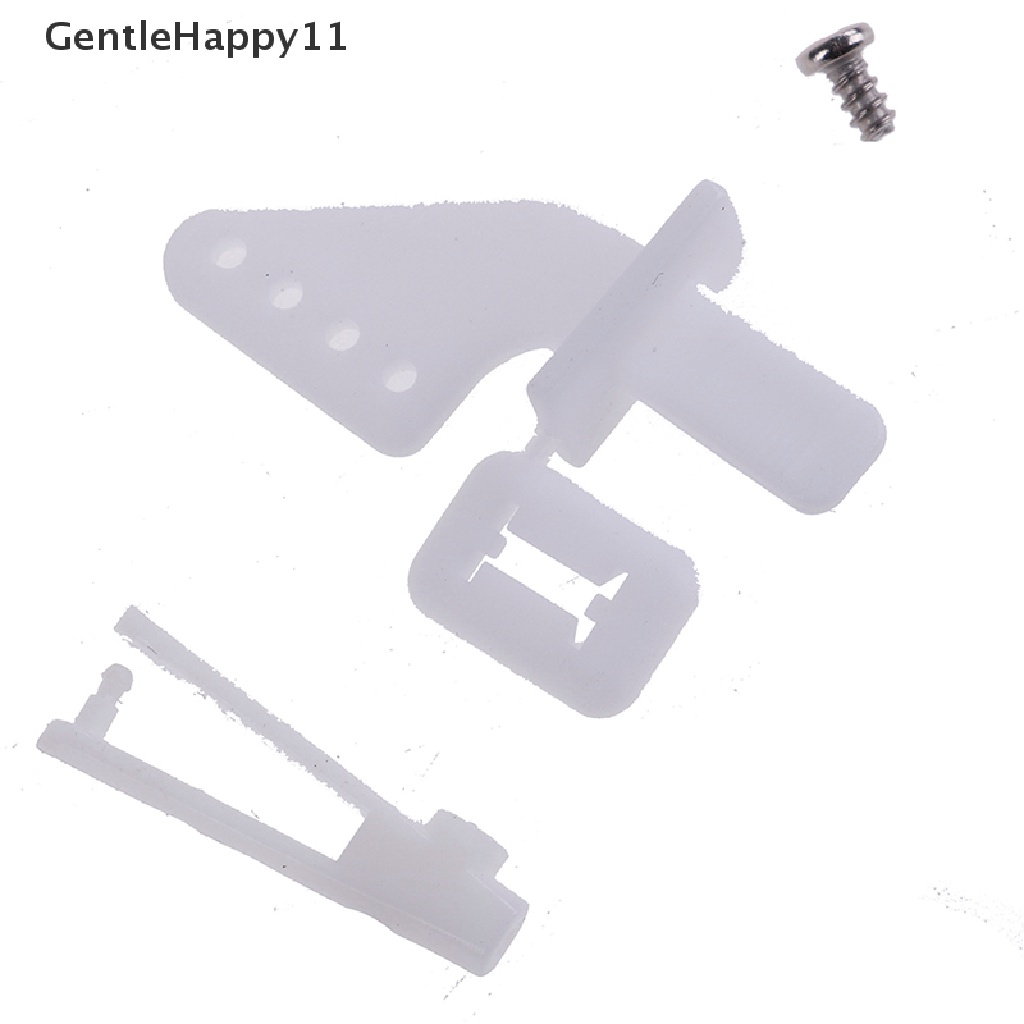 Gentlehappy 10set medium lock on nylon control horn Dan clevis 21mm set rudder id