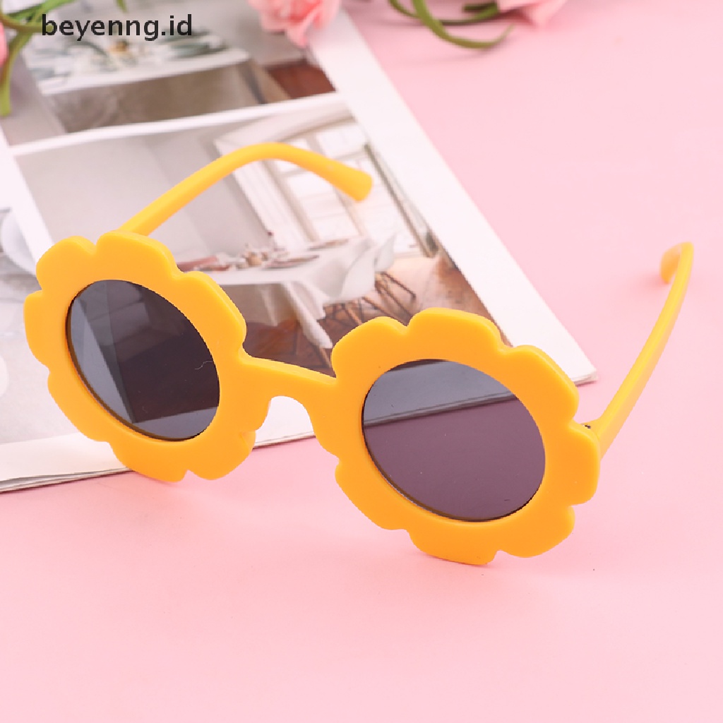 Beyen New Sun Flower Round Cute kids sunglasses UV400 Untuk Anak Laki-Laki Perempuan ID