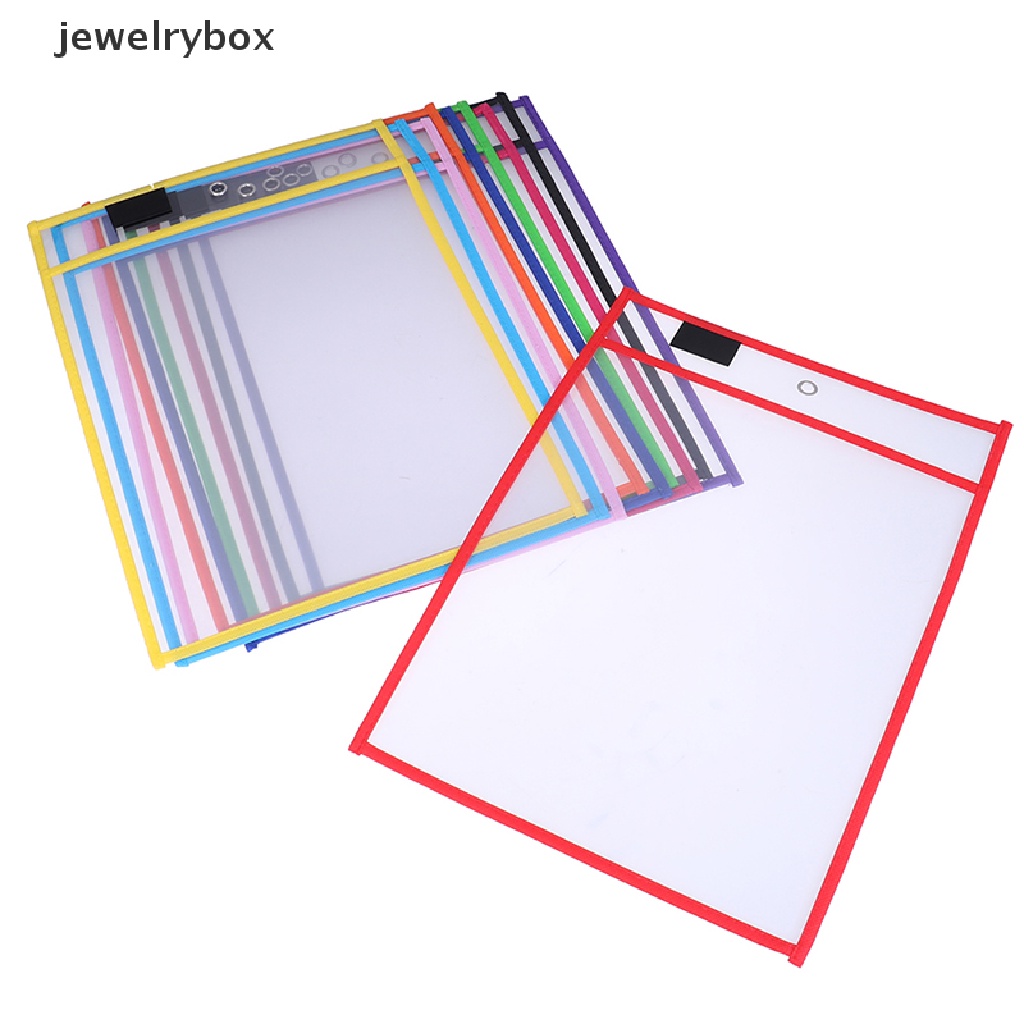 [jewelrybox] 1pc Mainan puzzle Digunakan Kembali PVC Transparan dry brush bag Tulis Lap Gambar Mainan Dewasa Butik