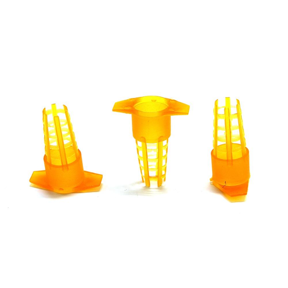 [Elegan] Bee Queen Cage Kandang Mini Anti Gigit Kuning Plastik Bee Cell