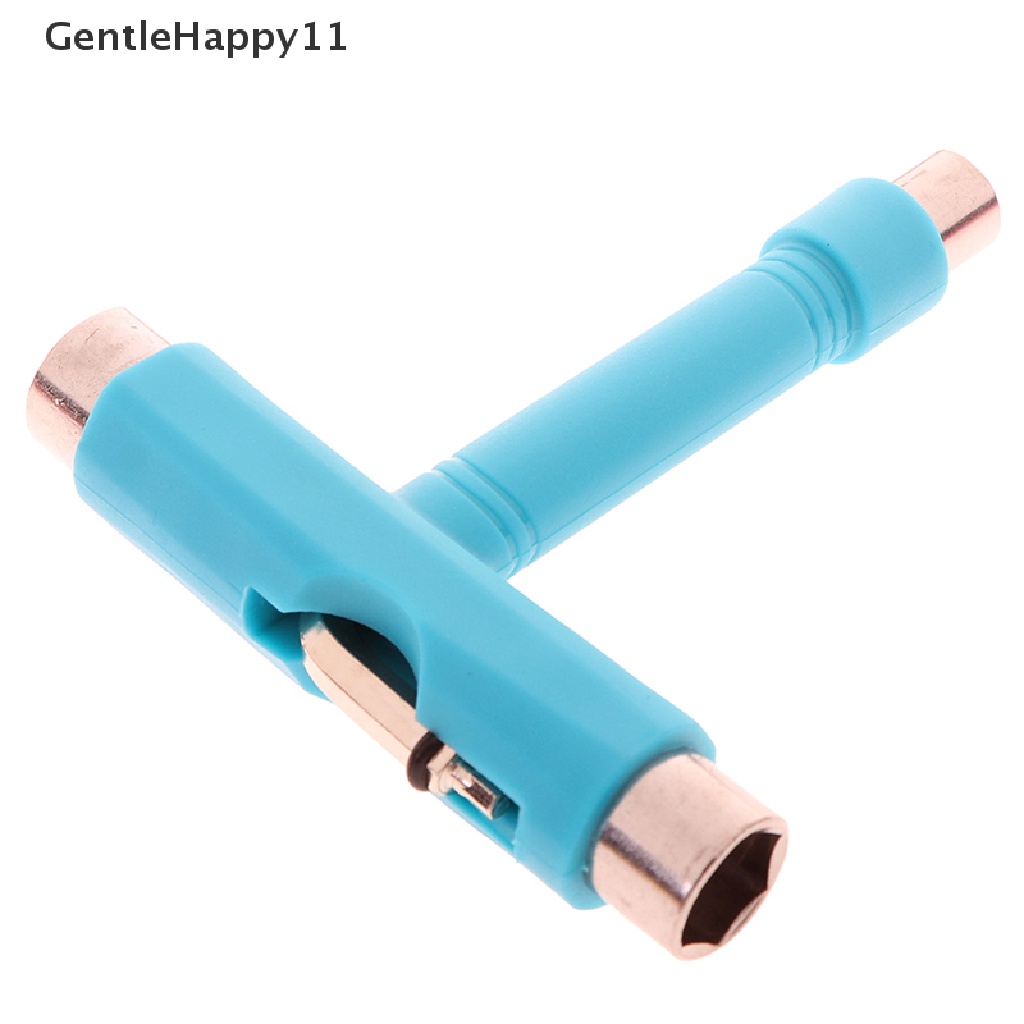 Gentlehappy 1PC T-type skateboard Alat Obeng Socket Skate T-Tool Kick Scooter Tool id