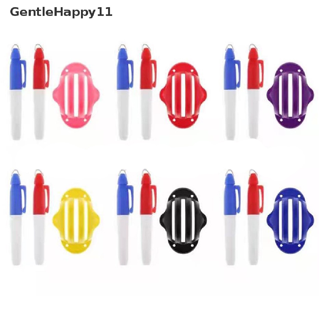 Gentlehappy 1Set Penanda Garis Bola Golf Alat Bantu Posisi Golf Putg Outdoor Golf Sport Tool id