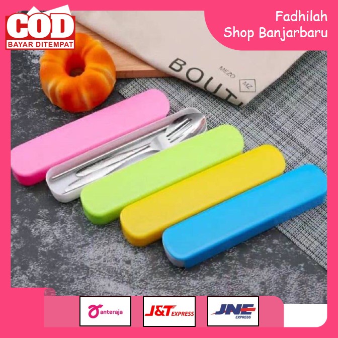 SENDOK SET STAINLESS STEEL TERMURAH DAN BERKUALITAS | FADHILAH SHOP BJB