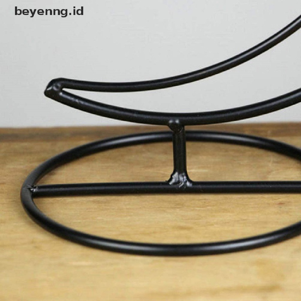 Beyen Terrarium Tanaman Gantung Metal Stand Tabletop Display Stand Dekorasi Holder ID