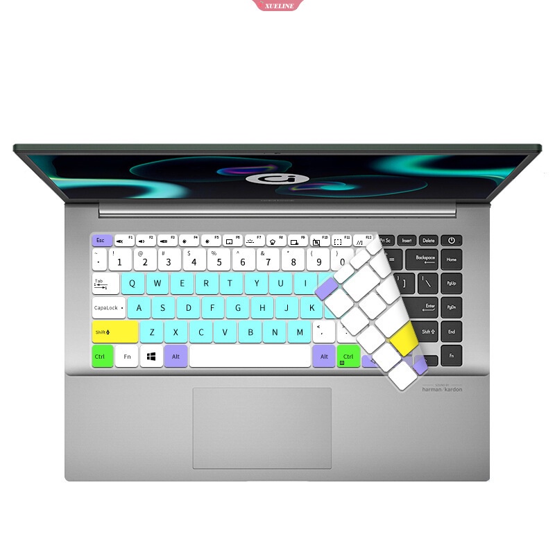 Skin Pelindung Penutup keyboard Notebook Silikon Untuk Asus a bean adolbook14 keyboard film ADOL14FRedolbook14 [ZXL]