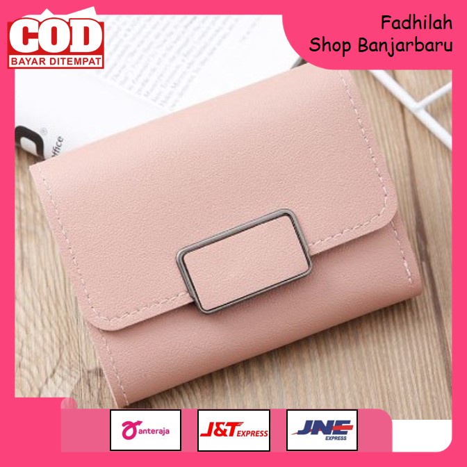 117C DOMPET RETRO PARAGRAF PENDEK DOMPET FOREVER YOUNG POLOS DOMPET WANITA IMPORT | FADHILAH SHOP BJB