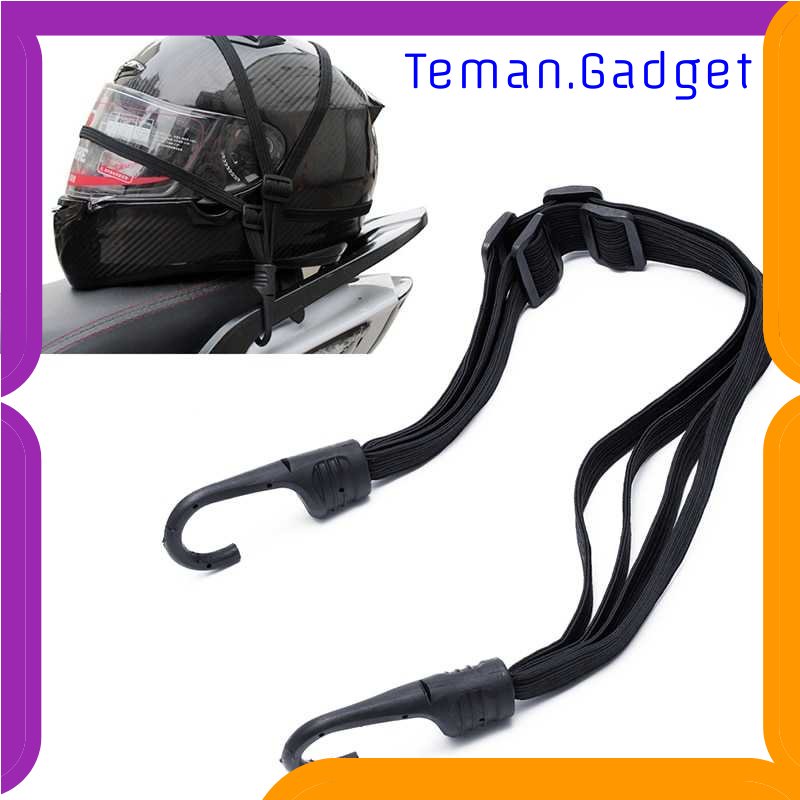 TG - OTO MOTOWOLF Tali Pengikat Helm Motor 2 Hook 60 cm - WP01