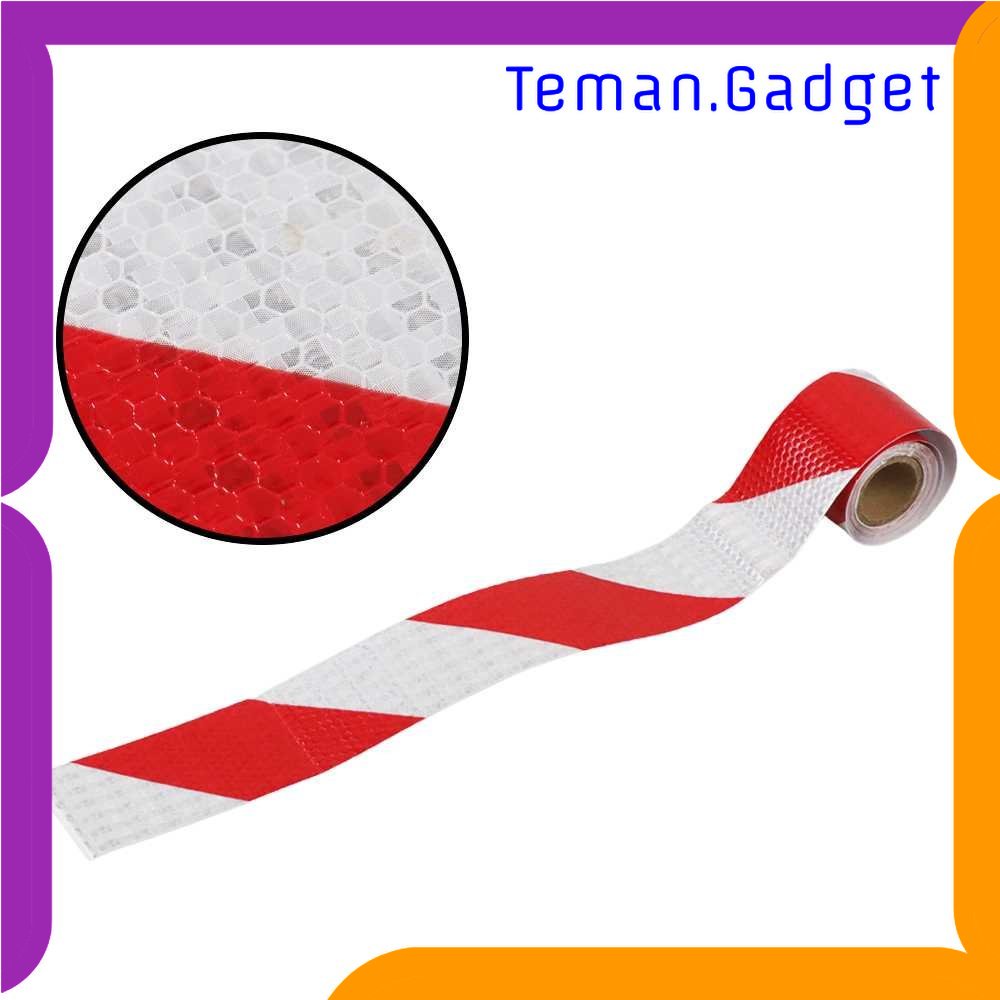 TG - OTO TaffPACK Car Reflective Sticker Warning Strip Tape Two Color 5x300cm