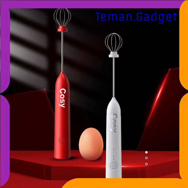 TG -  DPR Cosy Hand Mixer Mini Pengocok Telur Balloon Whisk Foamer USB Charge - C304