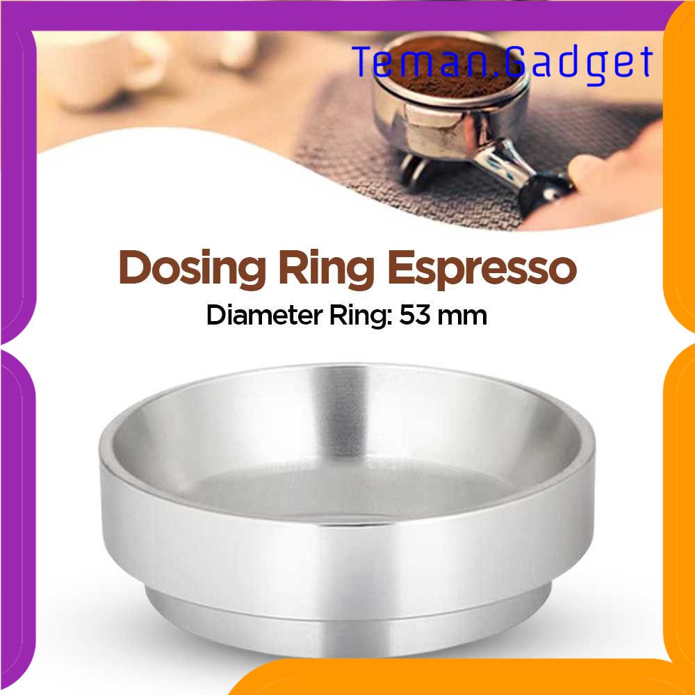 TG - DPR Dalinwell Dosing Ring Espresso Tamper Aluminium 53mm - YXA044