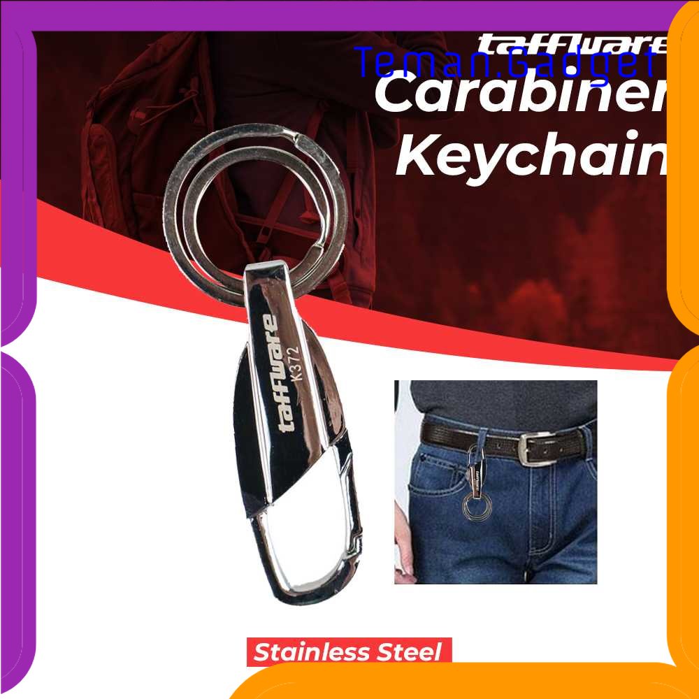 TG - OLR Taffware Gantungan Kunci Carabiner Keychain Stainless Steel - K372