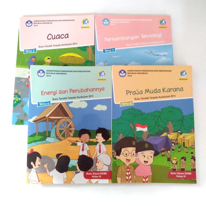 ⭐PROMO BUKU (COD)⭐ BUKU TEMATIK SD PAKET KELAS 3 TEMA 5678