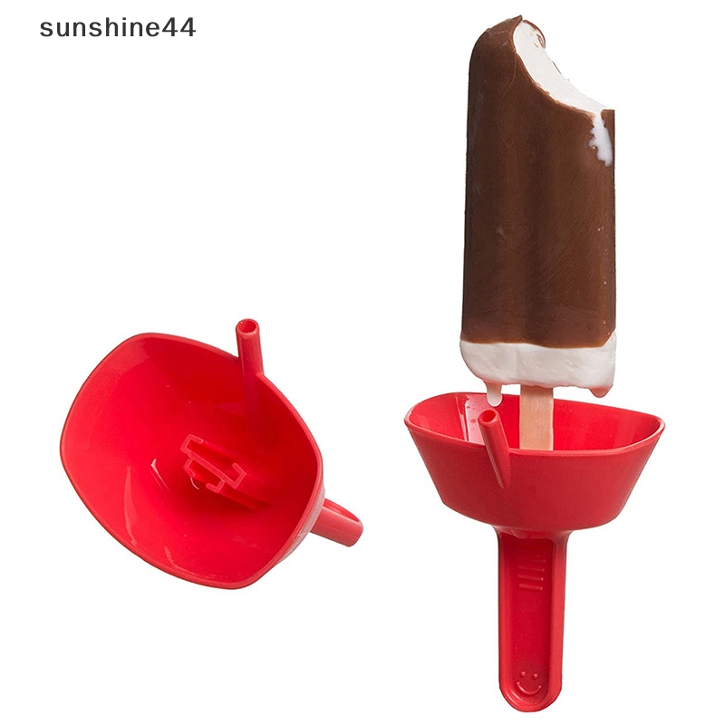 Sunshine Drip-Proof Popsicle Rack Drip Free Ice Pop Holder Frozen Treats Rack Dengan Sedotan ID