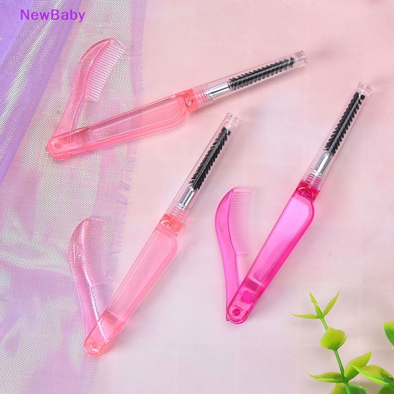 Newbaby 1X eyelash extension Sisir brush lash Alis Kosmetik makeup supply Alat ID