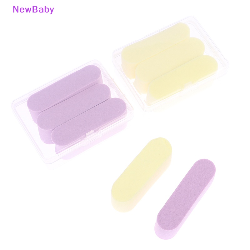 Newbaby1/3pcs Makeup Powder Puffs Wet and Dry Alat Kosmetik Penggunaan Ganda Untuk Anak Perempuan ID