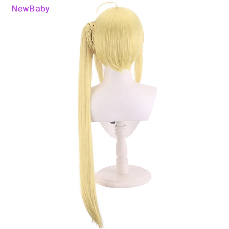 Newbaby Anime Bocchi The Rock Cosplay Gotou Hitori Cosplay Rambut Palsu Lurus Kuning Panjang 70cm ID