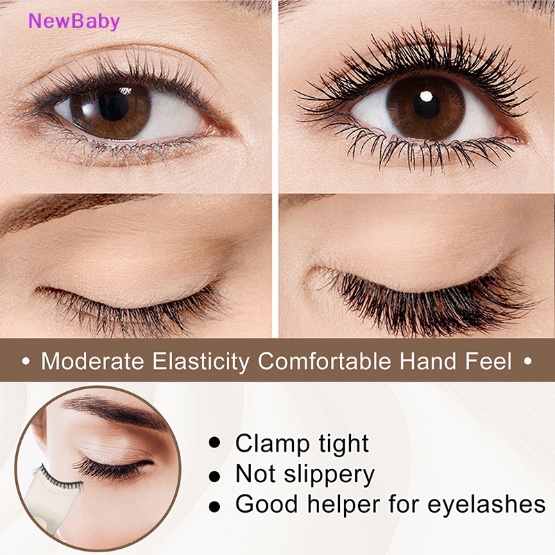 Newbaby 2Pcs Tempel Alat Kecantikan Bulu Mata Palsu Aplikator Eyelashes Clip Aids ID