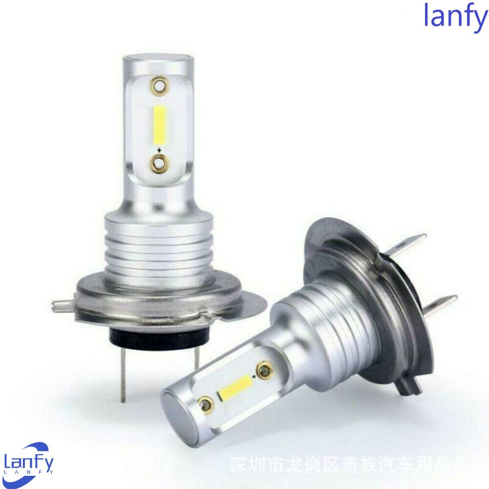 Lanfy H7 LED Car Headlight Bohlam Mobil Sinyal Balok Rendah Lampu Mobil Auto Headlight Bulbs Kit Konversi Car LED Headlight