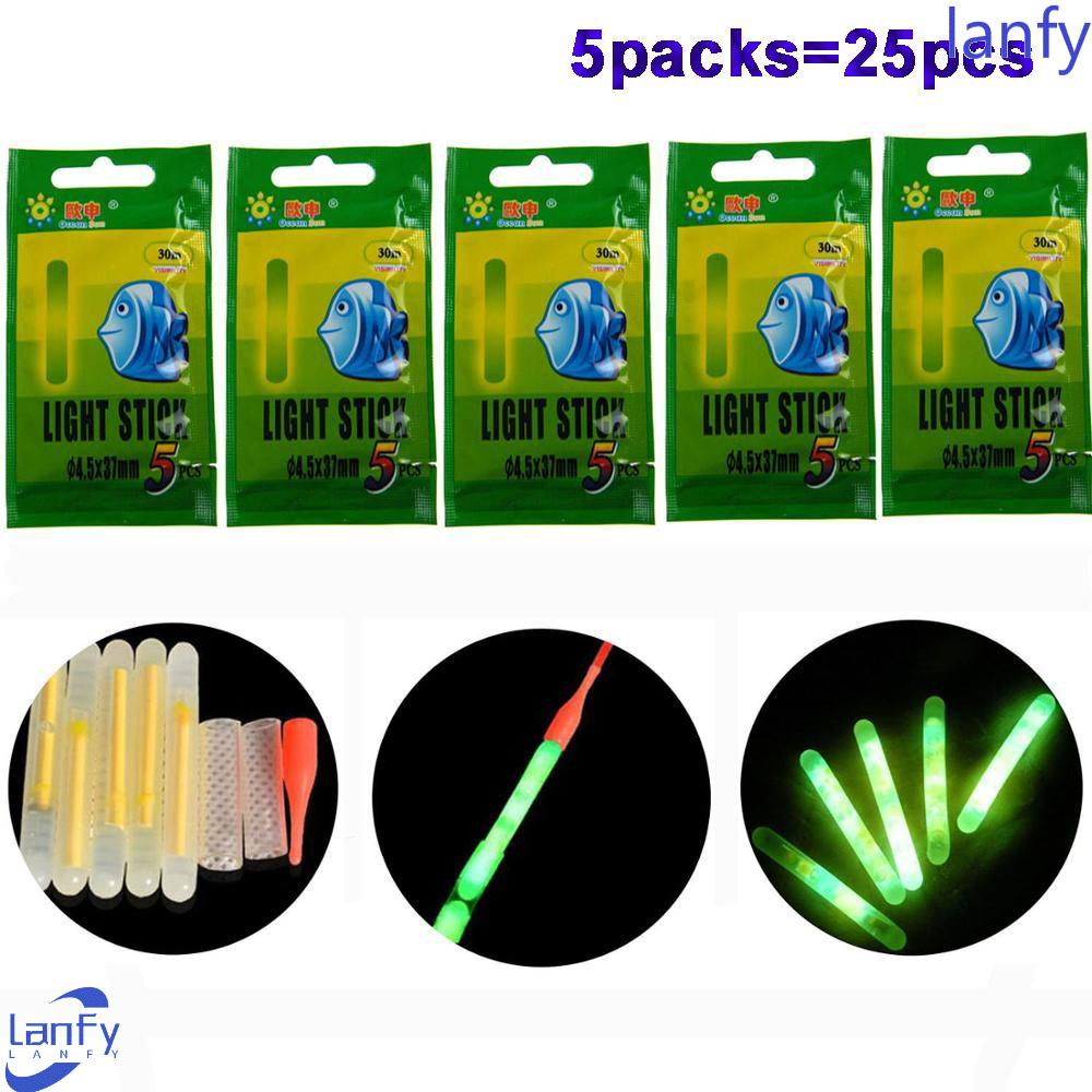 Lanfy Glow Stick Rod Green Tackle Night Fluorescent Luminous Lightstick/Stik Stik Lampu Nyala Lampu Nyala Lampu Nyala