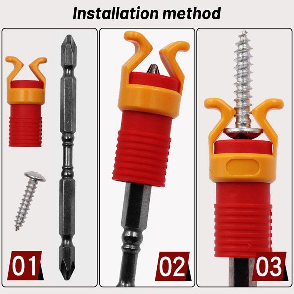 TOP Screw Holder Universal Sekrup Klip Pengikat Mobil Screw Bits Clamper