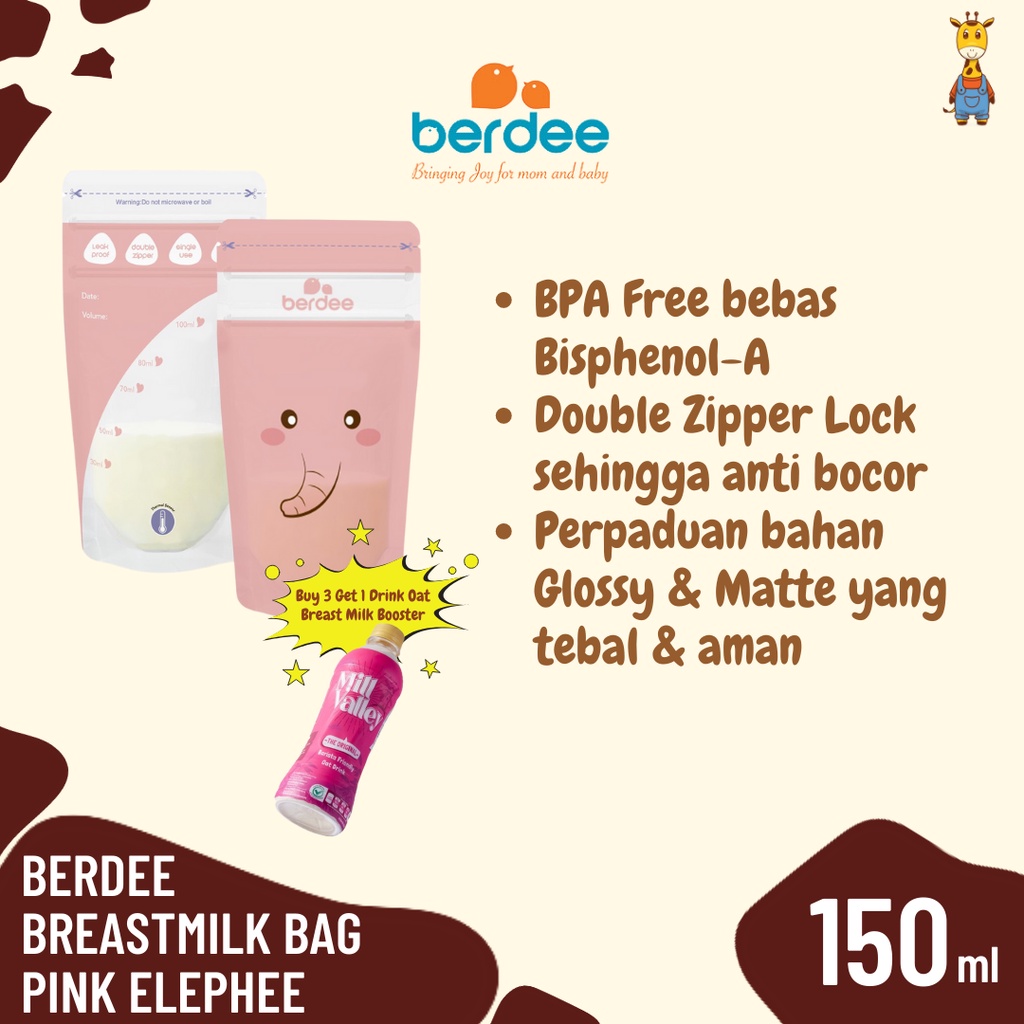 Berdee Breast Milk Bag/Kantong Asi