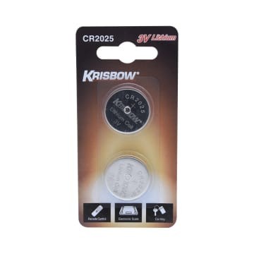 Krisbow Baterai Cr2025 2 Pcs10158122
