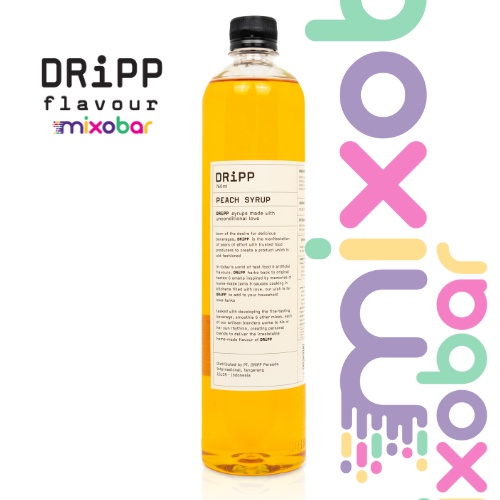 

DRiPP Syrup Peach 760ml l Sirup Minuman