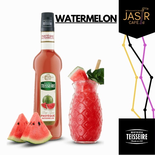 

TEISSEIRE Sirup Watermelon 700 ml- Sirup Rasa (Sirup No. 1 di Prancis)