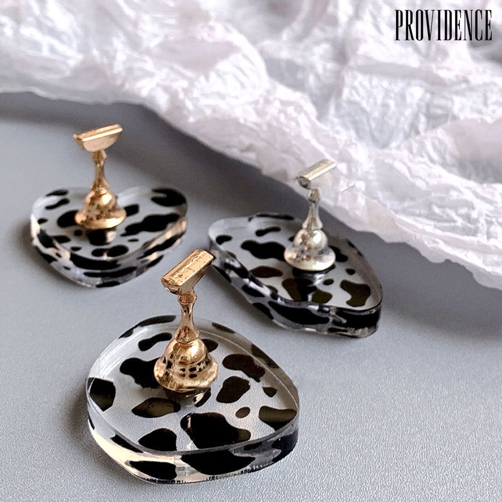 Providence 1set Nail Display Holder Latihan Artwork Stabil Bebas Bergerak Tips Kuku Palsu Latihan Latihan Display Stand Untuk Manicure