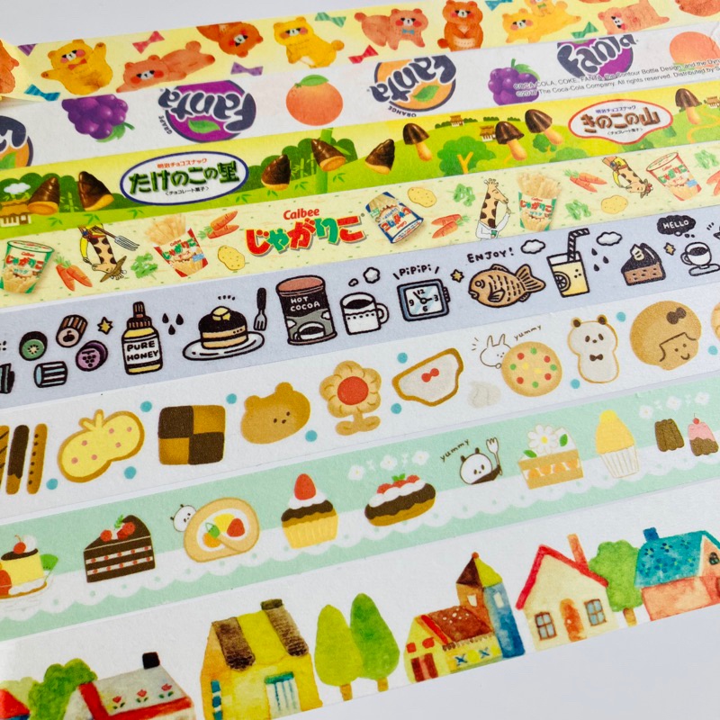 

washi tape sample jepang