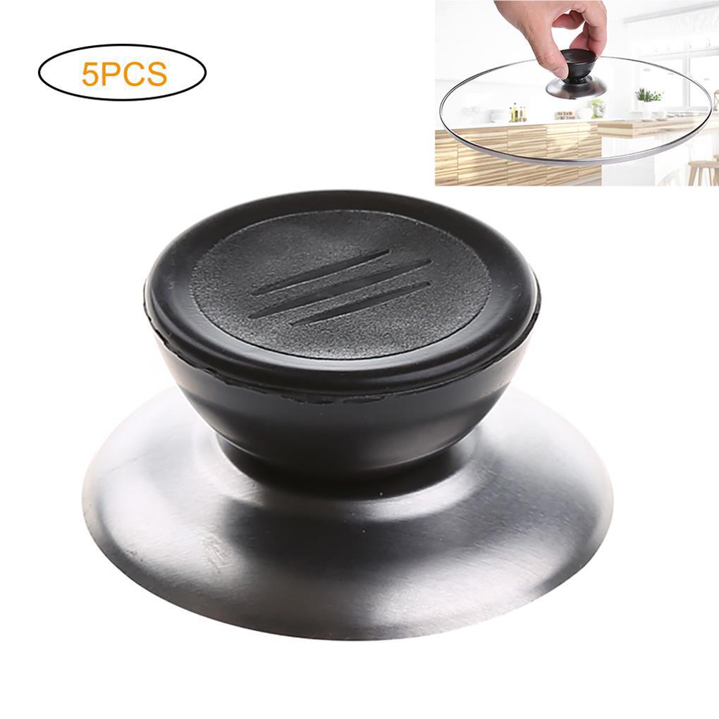 5pcs Universal Peralatan Masak Dapur Gagang Pengganti Untuk Utensil Panci Pan Lid Cover Holding Knob Screw Handle