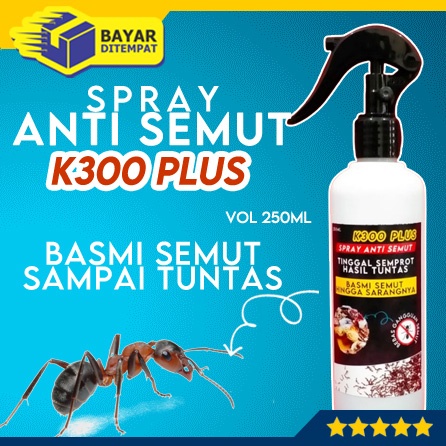 K300 PLUS Spray Anti SEMUT Racun Pembasmi Basmi Super Ampuh 250ml