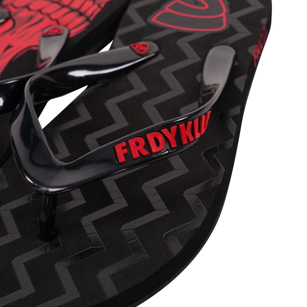 SANDAL FRIDAY KILLER | DGRIM BLACK RED