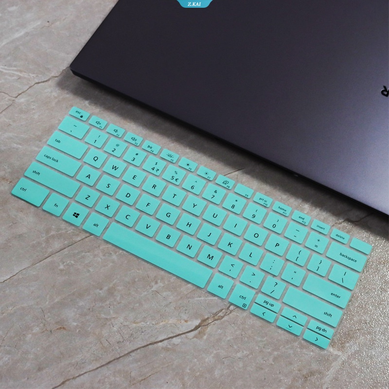 Baru Cover Keyboard Laptop Tahan Air Slim Silikon Soft Case Untuk Dell 13.4 Inch XPS13-7390 Full Coverage Keyboard Film [ZK]