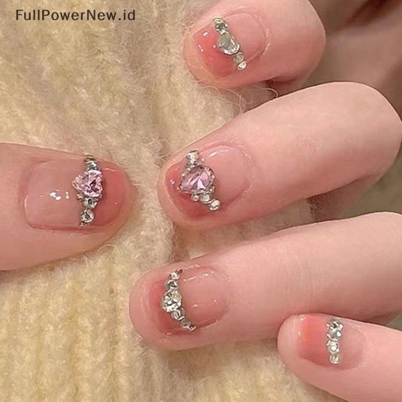 Power 1Box Nail Art 3D Campur Rhinestones Permata Ikatan Simpul Glitter Sequin Dekorasi Kuku Tips ID