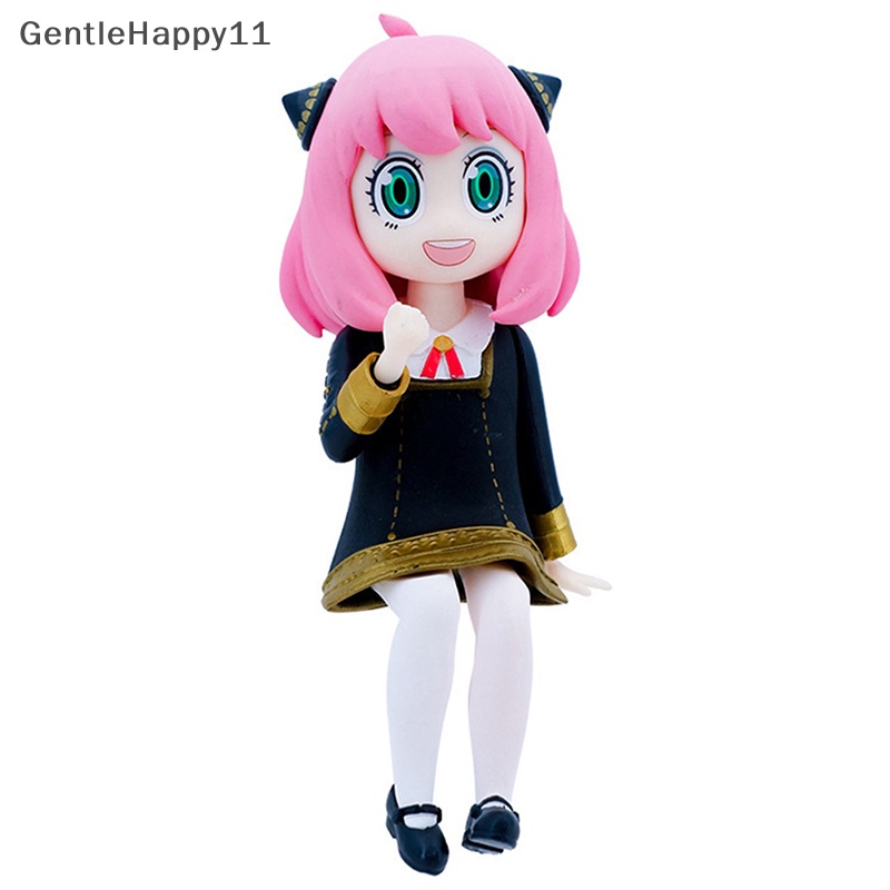 Gentlehappy 1Pc SPY X FAMILY Anya Forger Tokoh Anime Kawaii PVC Action Figure Ornamen Mainan id